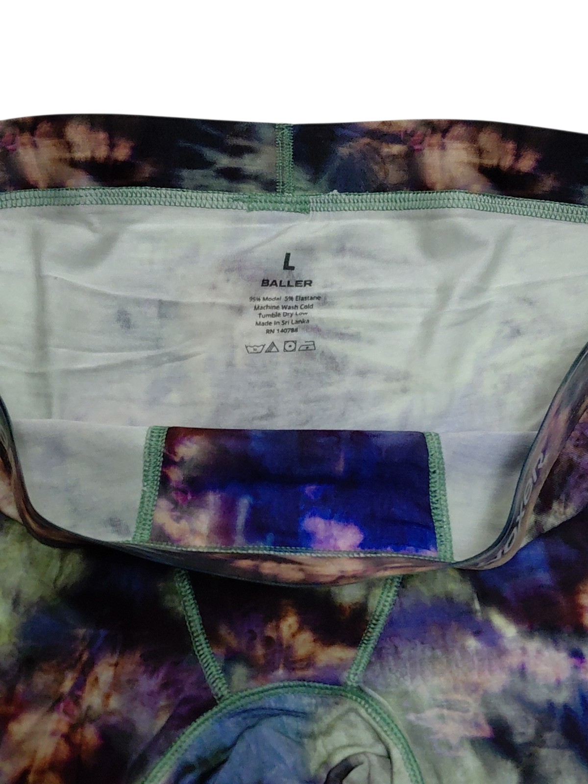 Woxer Baller 5″ Boxer Briefs for Women Size Large Sugarplum