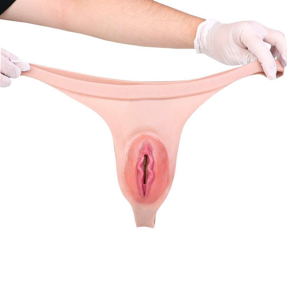 Men’s Hiding Gaff Panties Silicone Thong Panties for Crossdressing Transgender