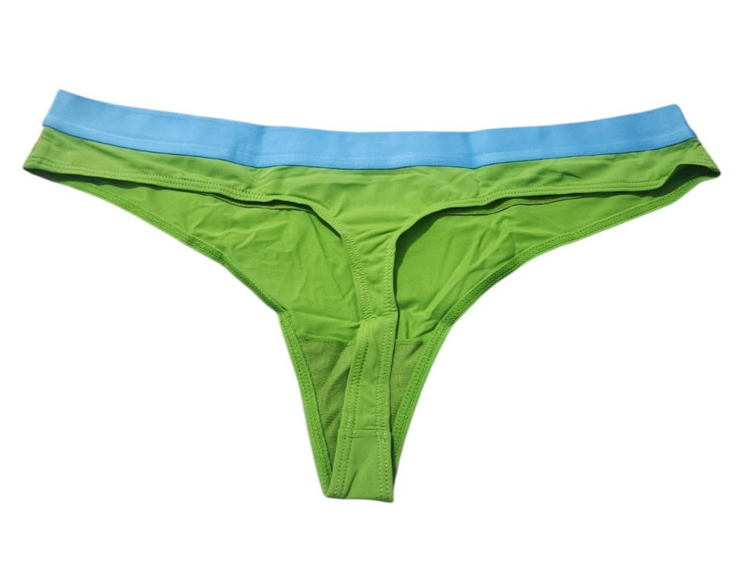 Parade Womens M Thong Underwear Panty Multi-color Colorblock 11003
