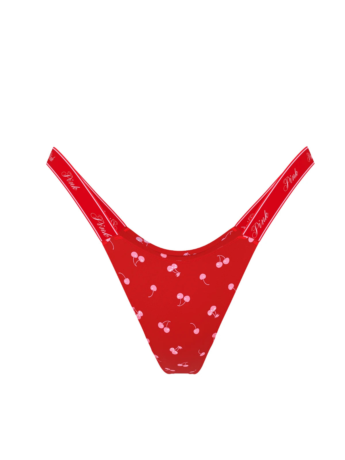 S Victoria’s Secret PINK Logo Cotton High Leg Micro Thong Panties Underwear BVC