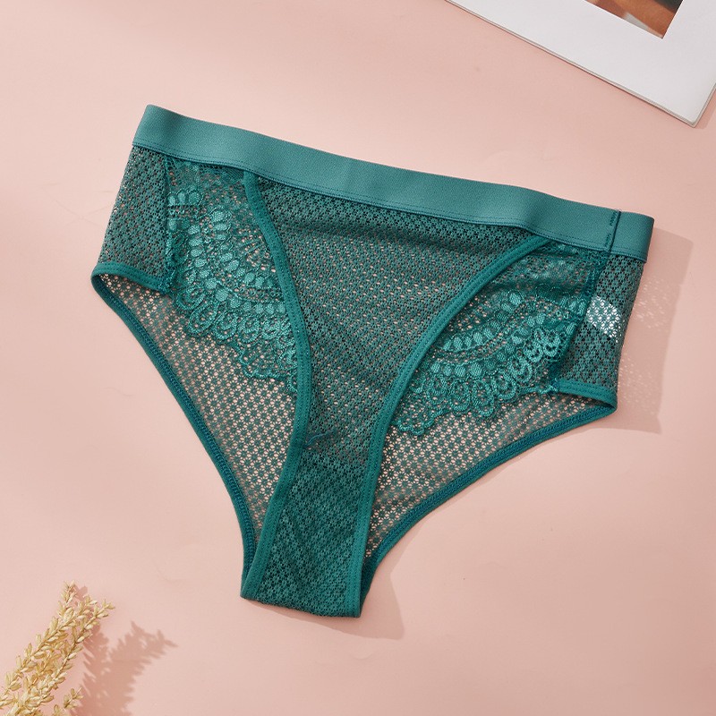 3 Pack Lot Sexy Womens See Through Lace Panties Underwear Lingeries Ladies Brief