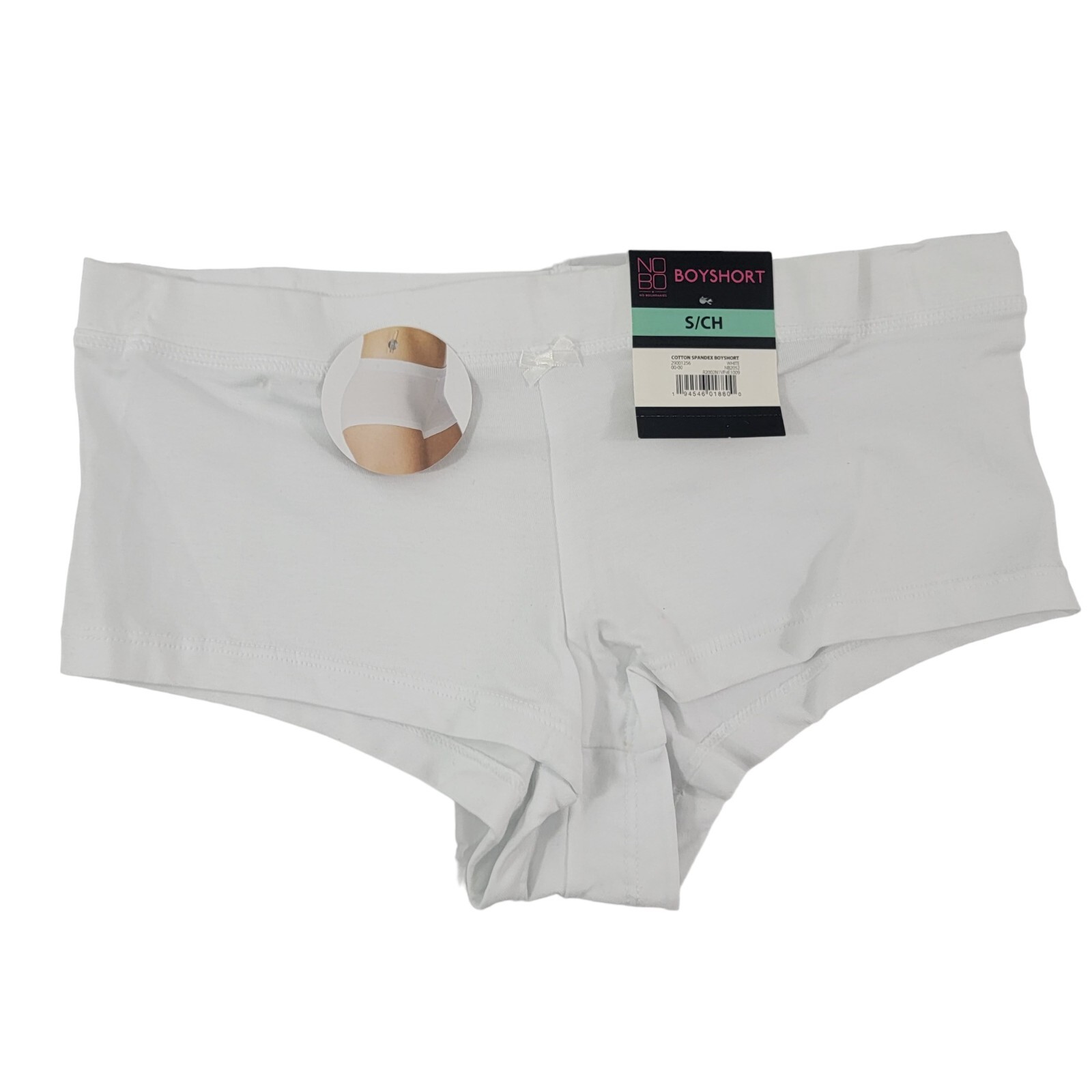 No Boundaries Cotton & Lace Boyshorts 3 Pack NOBO Panties Size Small – NWT