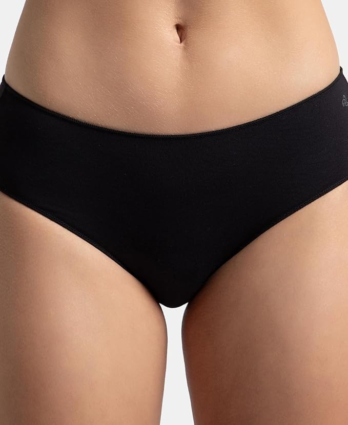 Jockey 1802 Women’s Micro Modal Elastane Hipster | High Coverage | Mid Waist |