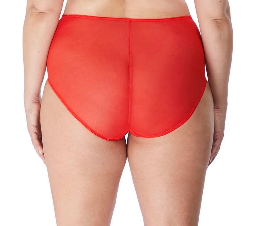 Elomi Matilda Full Brief Chilli Red Size XL 16 18 High Waist Knickers 8906 New