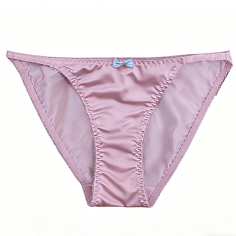 4 Pack Lot Sexy Womens Satin Panties Underwear Bikinis Ladies Briefs Lingeries