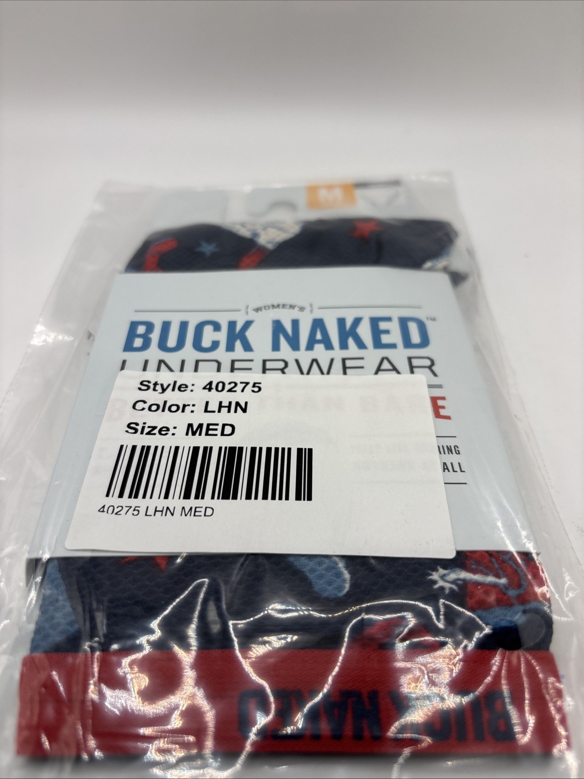 Duluth Trading Womens Buck Naked Underwear Brief Texas Longhorn Medium 10-12 NWT