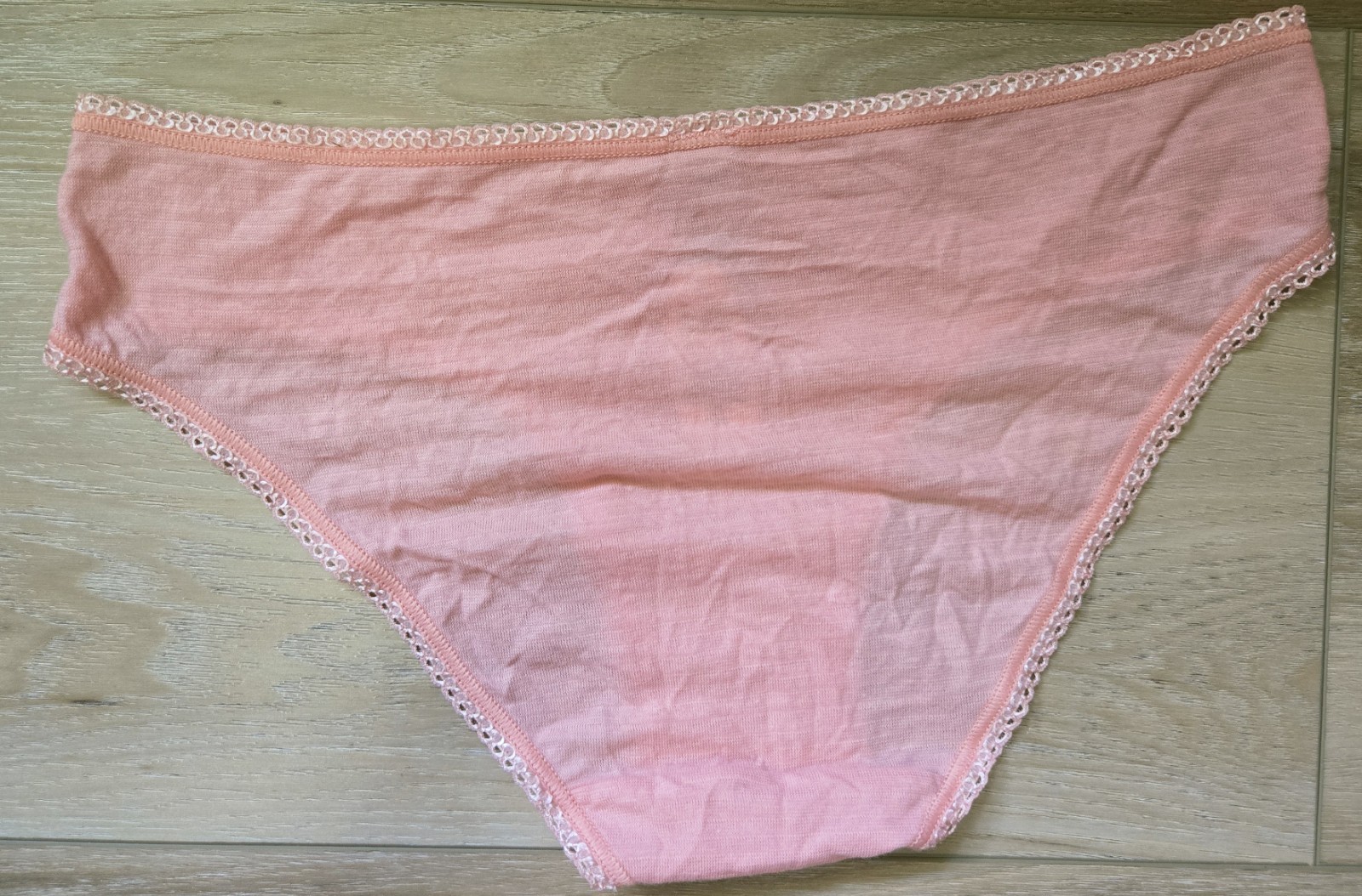 NWT Vintage Victoria’s Secret Pink Lightweight 100% Cotton Hiphugger Panties S