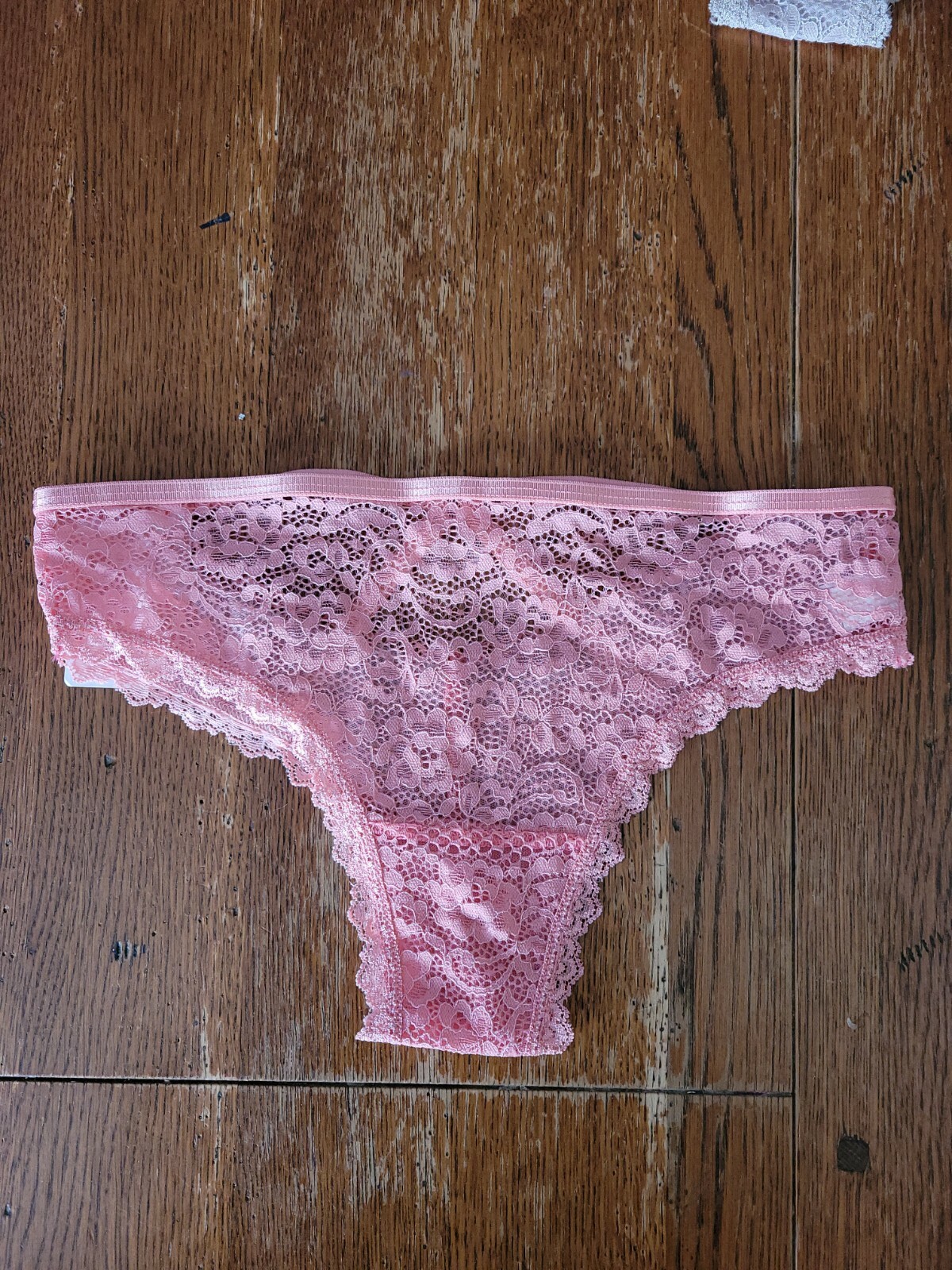 Jennifer Intimates panties small lace geometric lace cage 68784m 3 pack
