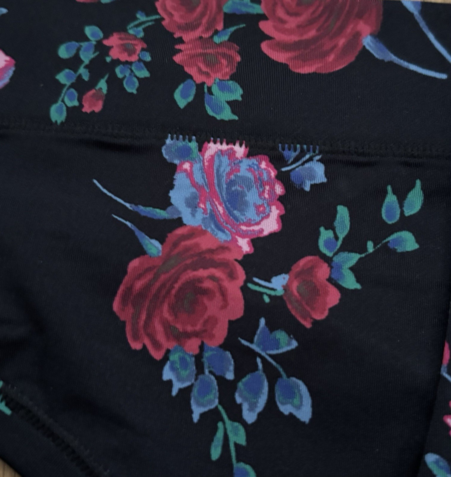 Plus Sz 14/16 Lane Bryant Cacique Comfort Bliss Thong Nylon Black Red Pink Rose