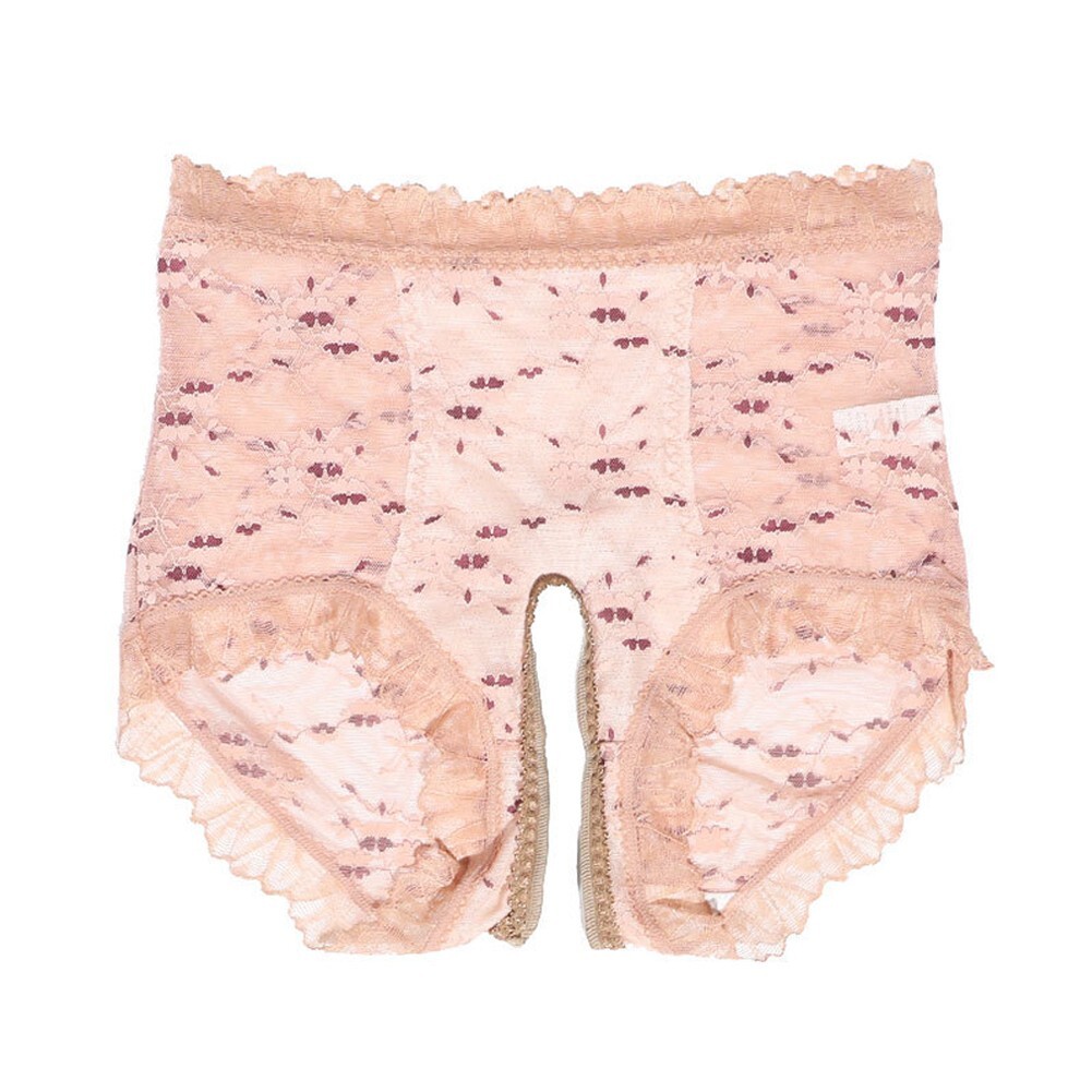 Women Sexy Lace Briefs Crotchles Panties G-string Thongs Lingeries Underwear