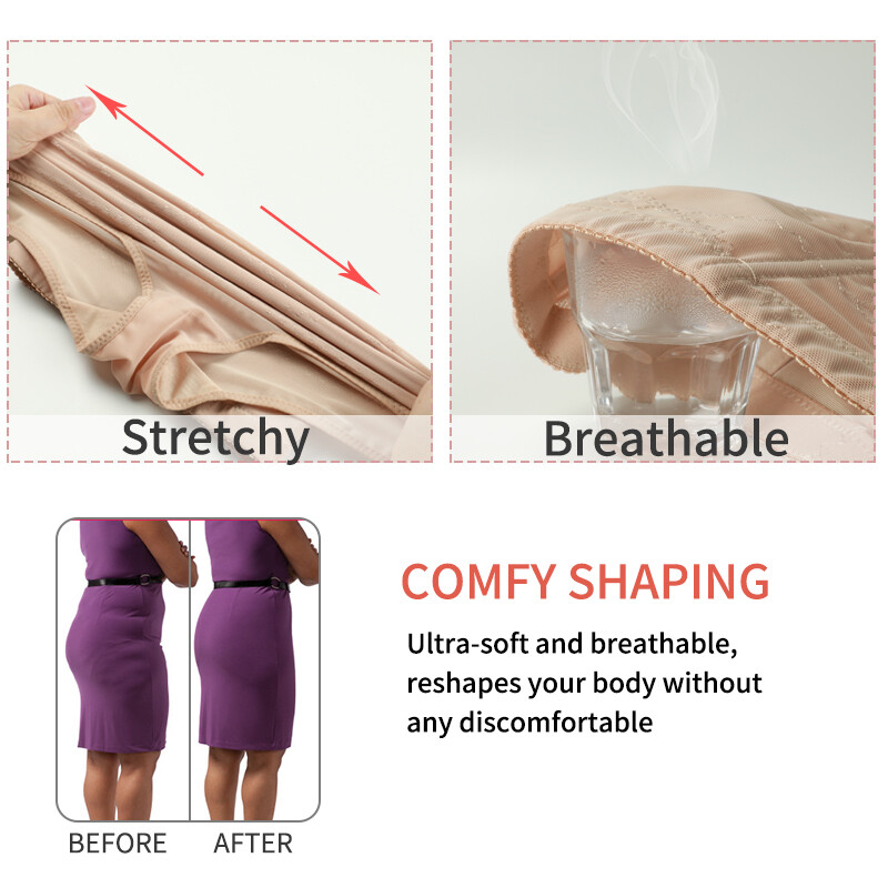 Fajas Colombianas High Waist Shapewear Tummy Control Body Shaper Panties Shorts