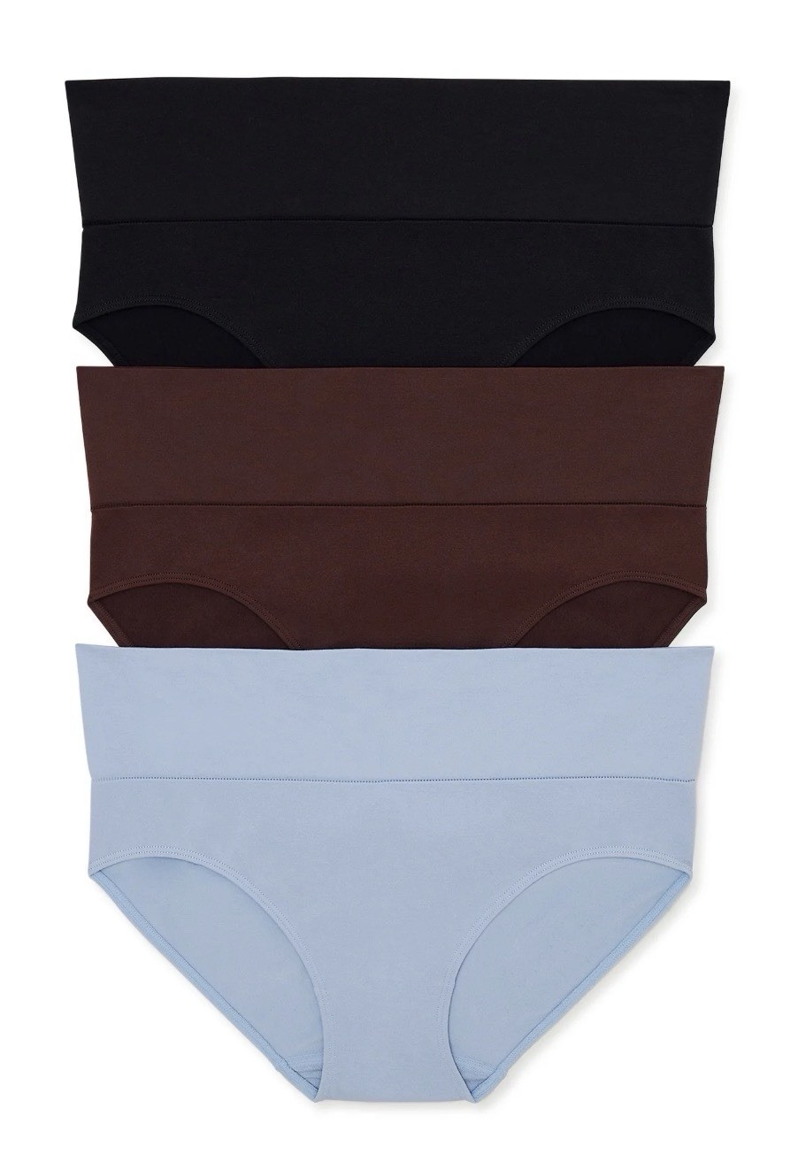 Destination Maternity Women’s Foldover Panty, 3-Pack, Sizes S-3XL
