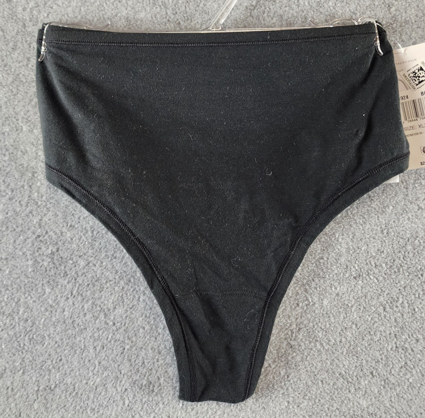 Hanky Panky Playstretch High Rise Thong Women’s XL-XXL Black Pull On