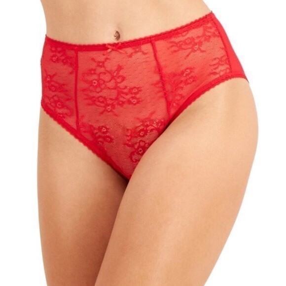 I.N.C. INTERNATIONAL CONCEPTS Women’s Cheeky Lace Brief Underwear Ski Patrol