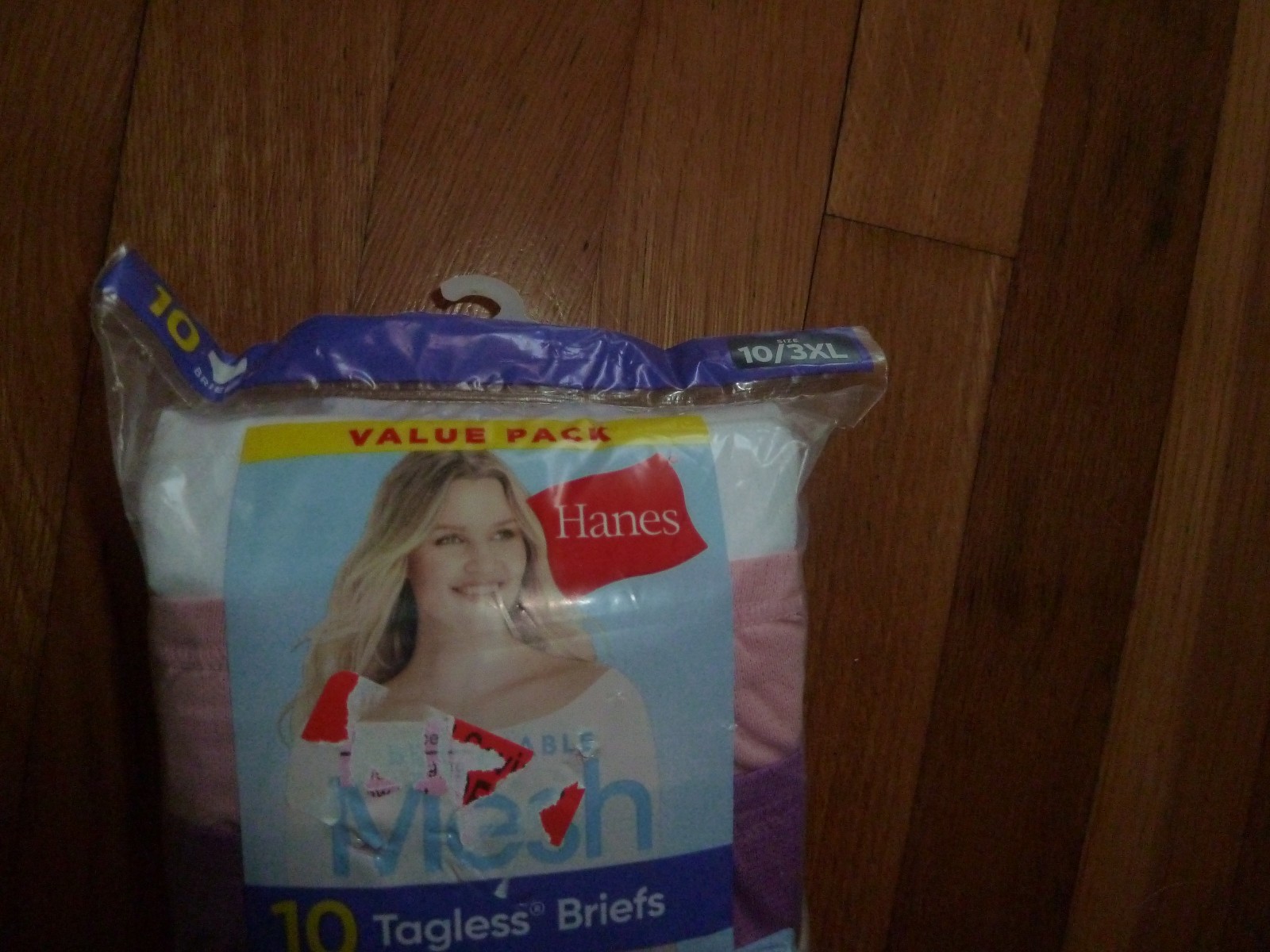 Hanes Breathable Mesh Tagless Briefs Women 10 Pack Size 10 3XL Panties Underwear