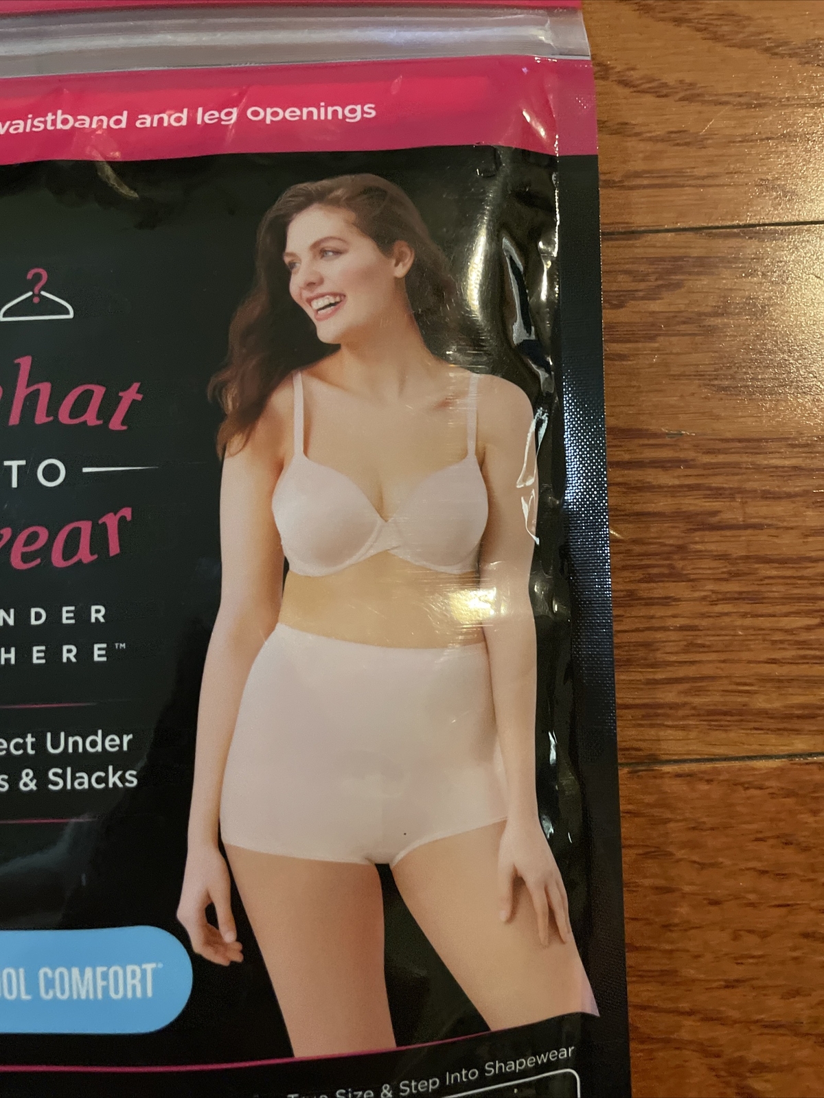 NWT Womens Maidenform Flexees Black Boyshort Slip Panty Size XLarge