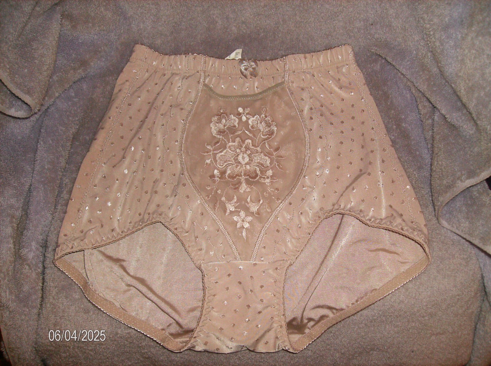 CROWN-ETTE PINK SHAPER PANTIES SZ 30 COTTON CROTCH VINTAGE NEW