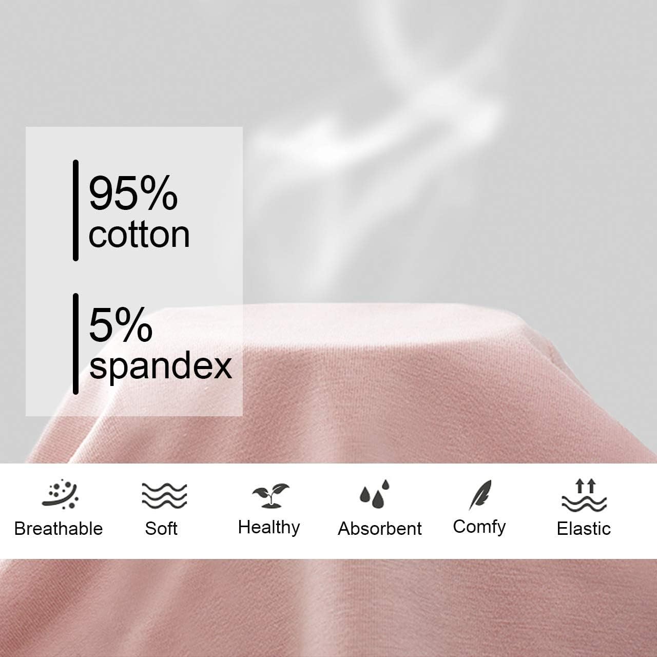 Period Underwear Menstrual Panties Cotton Postpartum Easy Clean Teens Brief