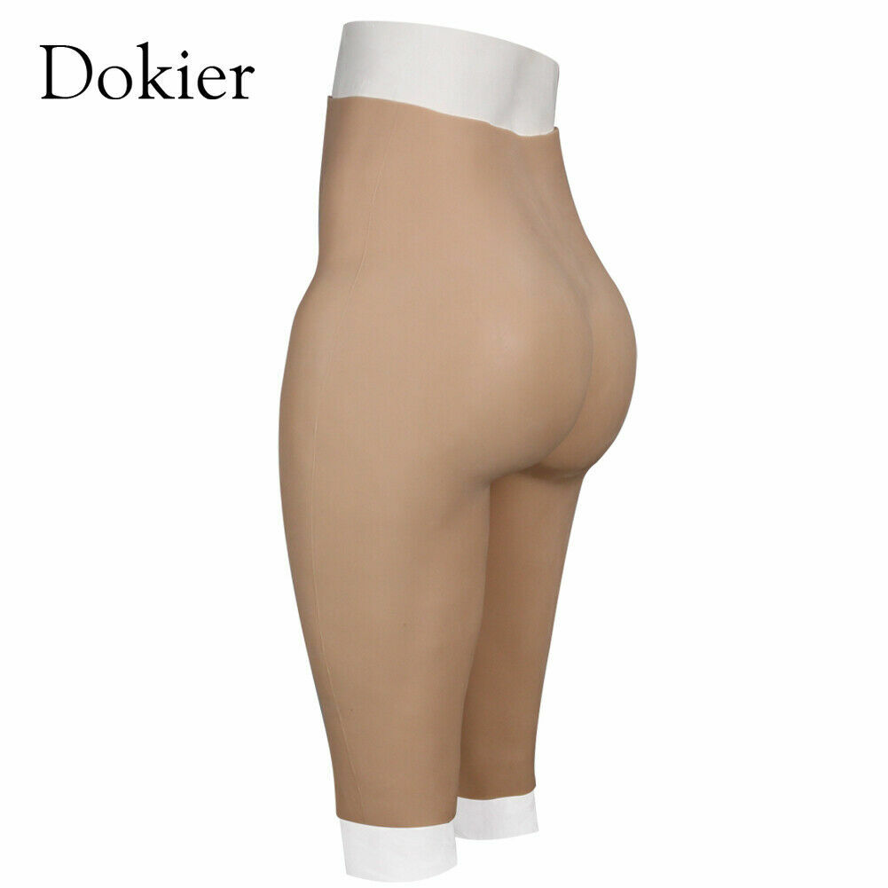 Dokier Plus Size Silicone Crossdresser Pants Hip Shaping Panties Thicken Panties