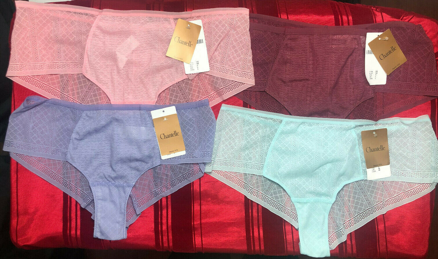 CHANTELLE C IDEAL HIPSTER PANTY CHOOSE YOUR COLOR AND SIZE RETAIL $24 NEW
