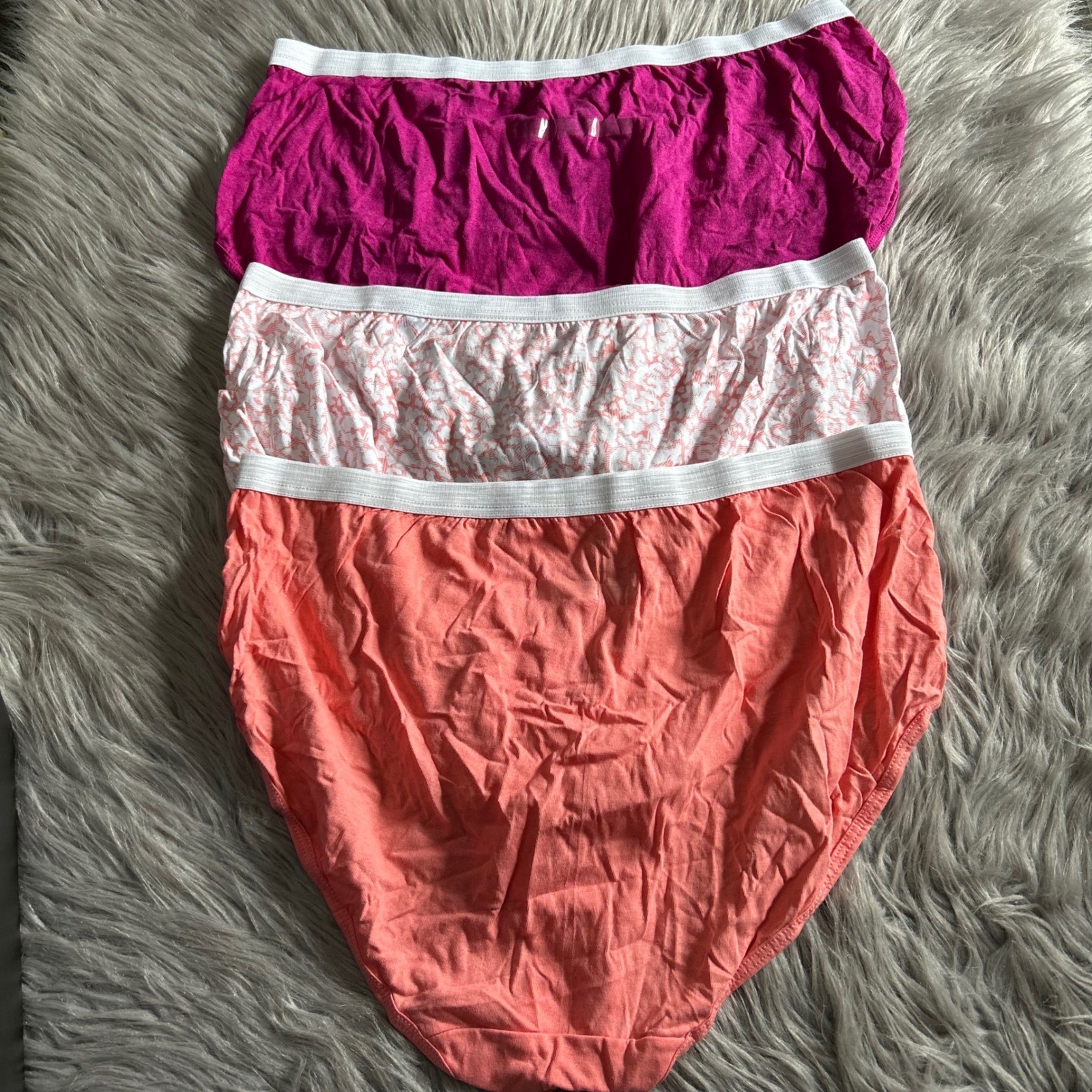 Just My Size Underwear Womens Size 11 Panties Bundle Lot Panty