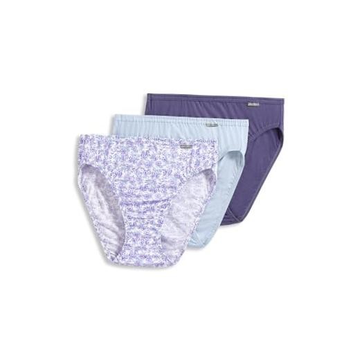 Women’s Underwear Plus Size 11 Plus Midnight Iris/Bouquet Bloom/Frothy Blue