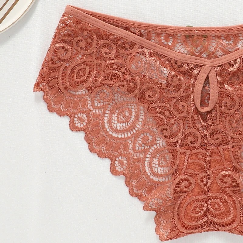 Lace Panties Underpant Women Sexy Briefs Underwear Lingerie Low Rise G-String