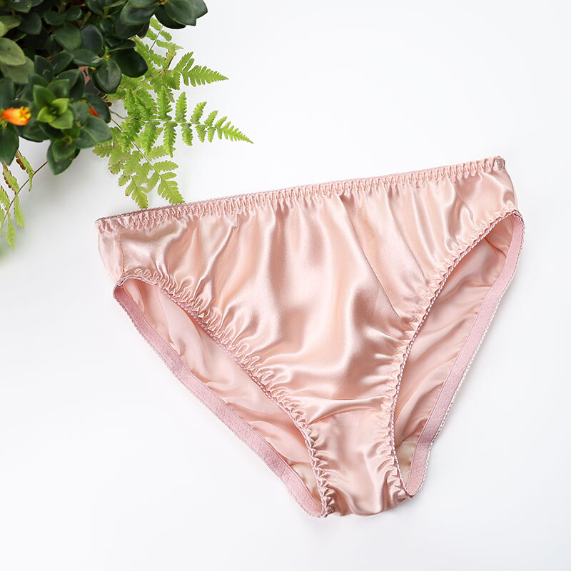 High Waisted Silk Panties Underwear Mulberry Women’s Breathable Knicker Briefs