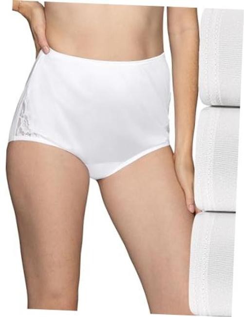 Women’s High Waisted 8 Nylon Lace – Star White/Star White/Star White