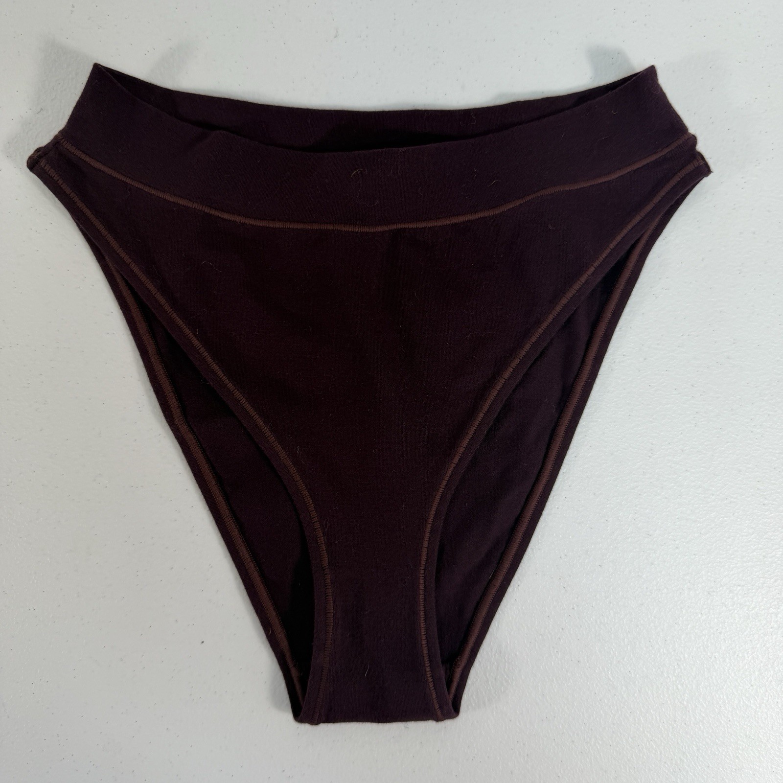 SKIMS S Small Cotton Jersey Cheeky Tanga Panty Bottom Current PN-CBR-0272 NEW