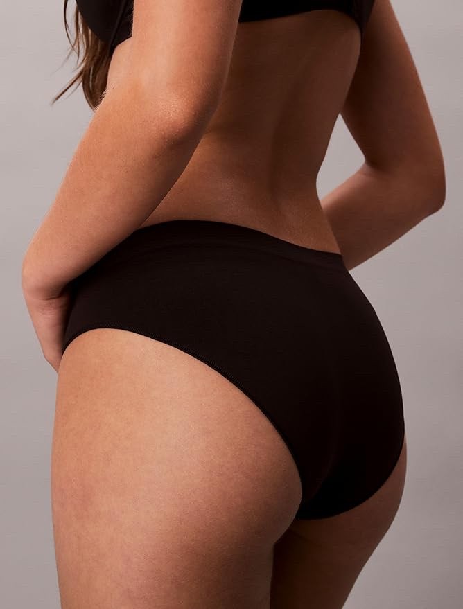 Calvin Klein Bonded Flex Seamless Mid Rise Bikini Panties Medium 3 Pack NEW