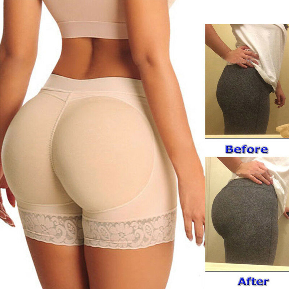 Women’s Padded Panties Butt Lifter Body Shaper Underwear Buttock Briefs Fack ASS