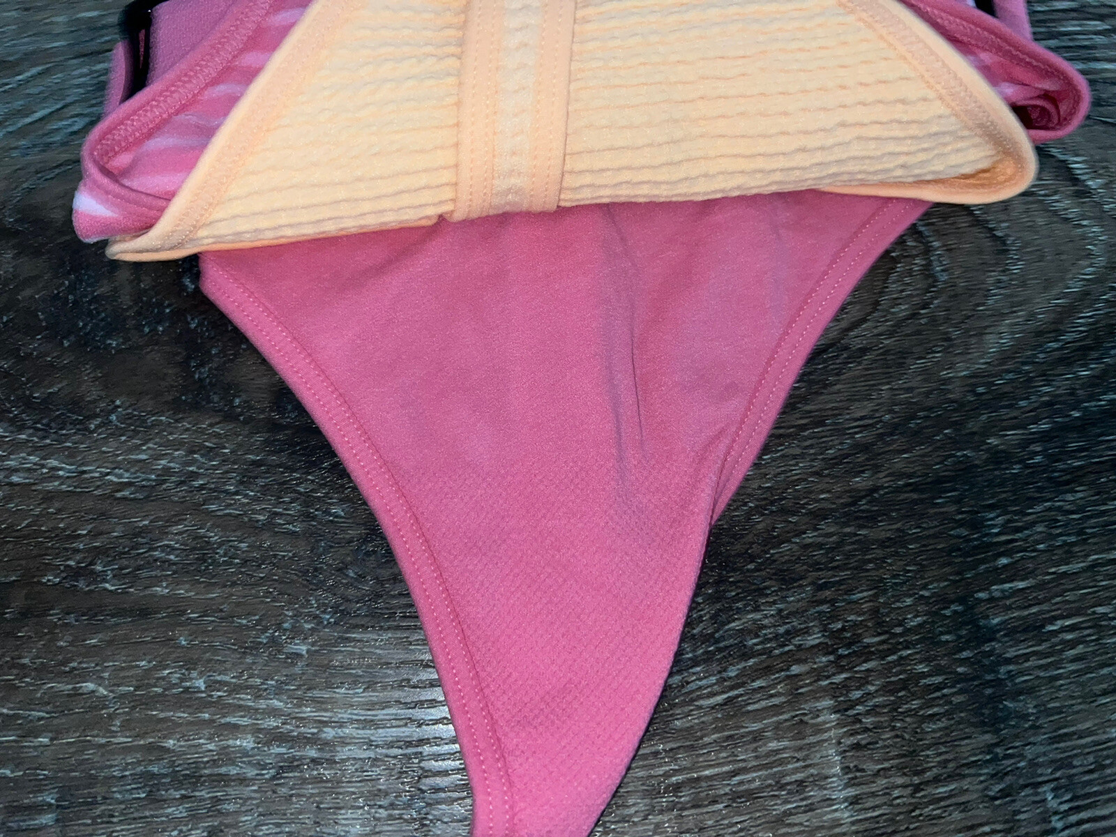 Kindly Yours ~ 3-Pair Womens Thong Seamless Underwear Nylon Blend ~ M (8-10)