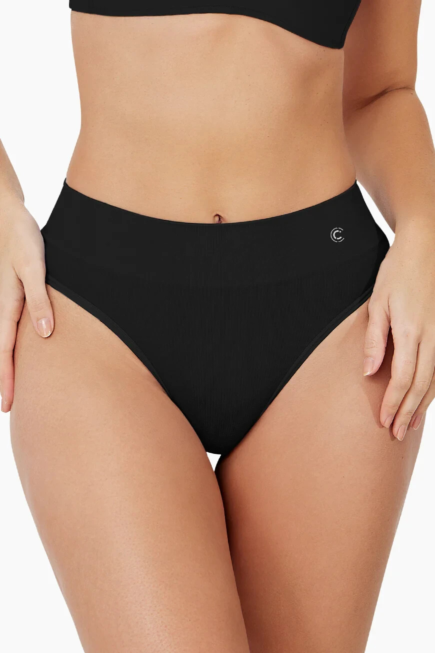 Seamless Thongs Bundle 5 Panty Med Pure Shape Thong Durable Quality and Comfort