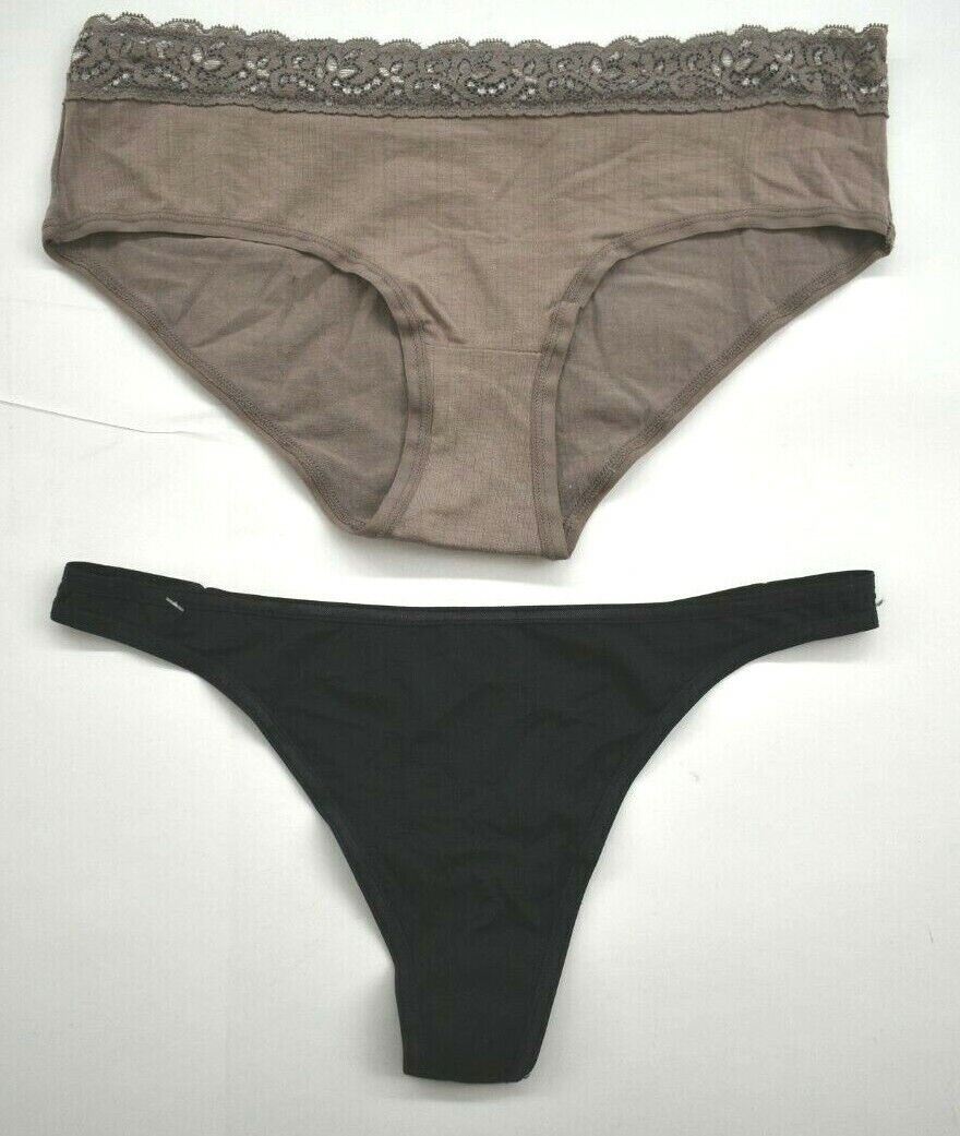 Felina Womens Set of Two Mixed Colors & Style Sleepwear Lingerie Underwear M