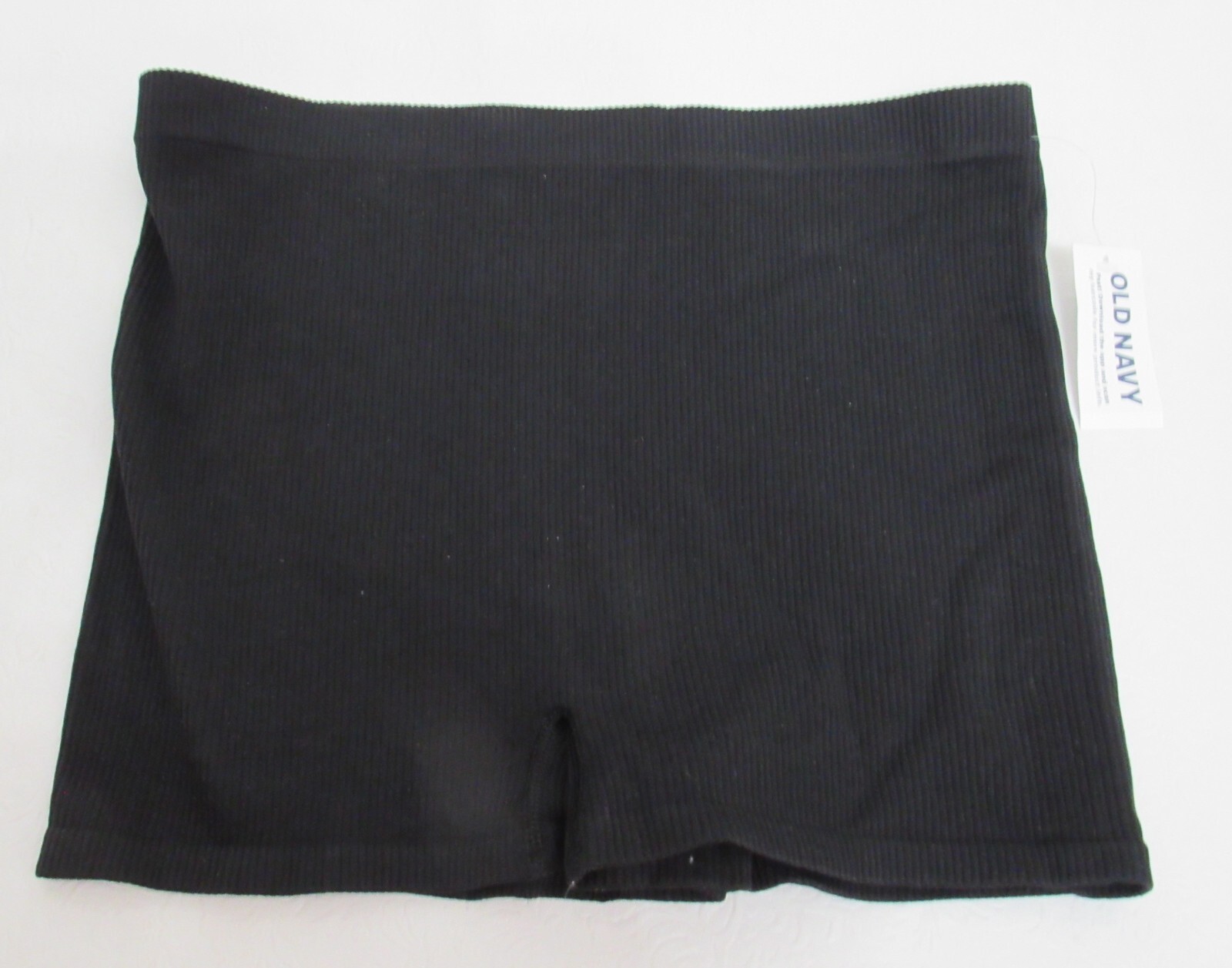 Old Navy Women’s Boyshort Panties Mid-Rise Seamless Underwear Black Size M / L