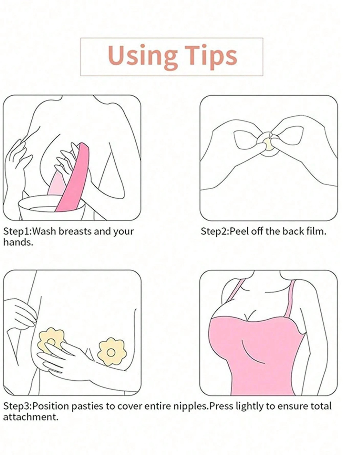 Reusable Silicone Nipple Covers Invisible and Cheap24