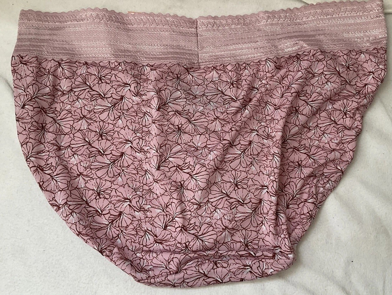 NEW Warners Panty No Pinch No Problems Hi-Cut Brief Panties 2 Pair Size 3XL