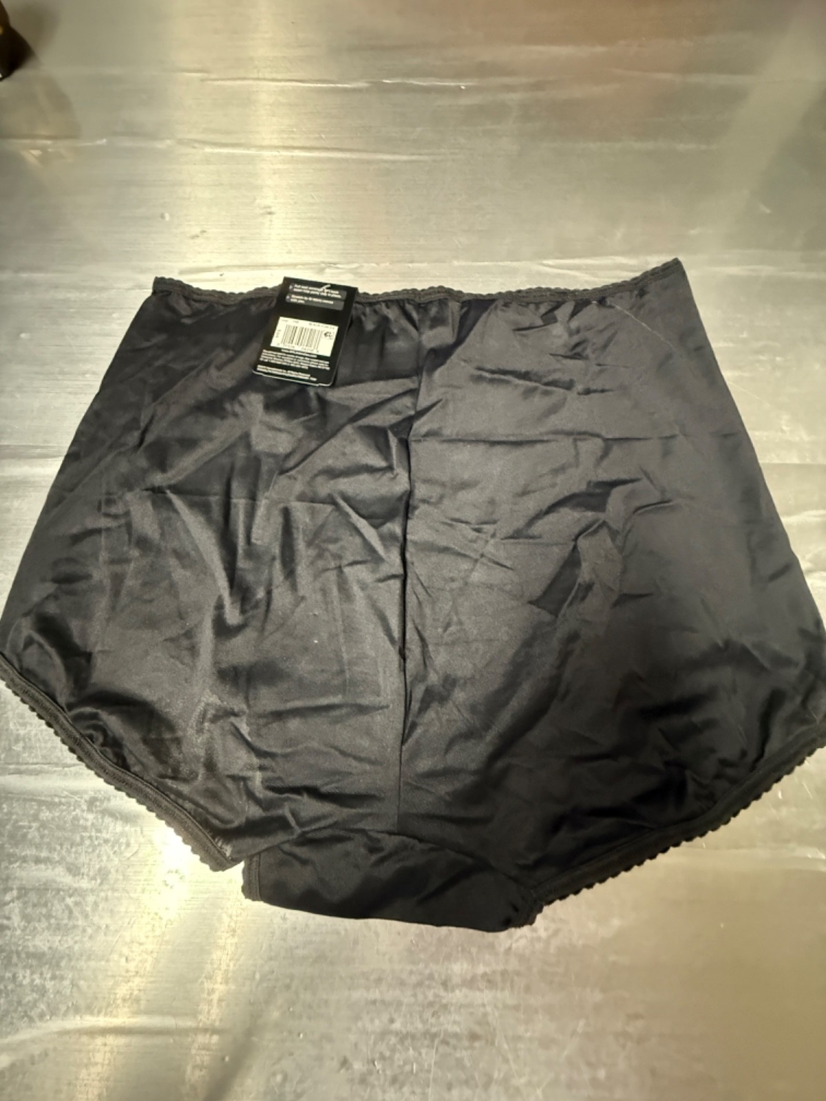 Bali Womens 3XL Skimp Skamp Brief Black Panty NWT Retail $13