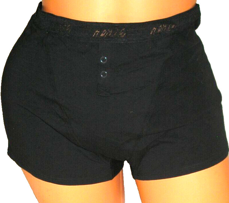 Panties Lingerie Aerie Black Shortie Culotte Shorts XL Adult Gift
