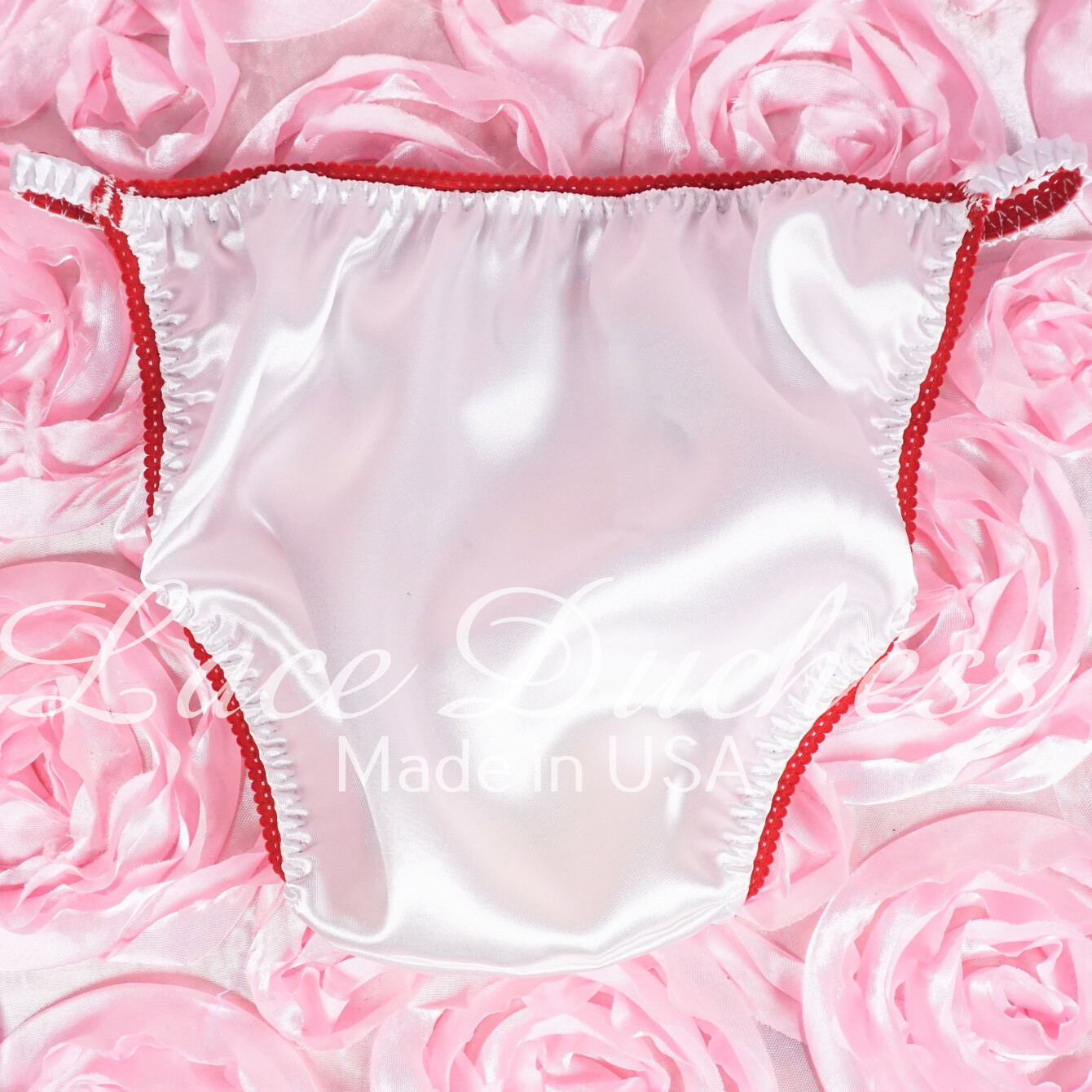 VTG Sissy SATIN CHRISTMAS Grouch Max santa string bikini Mens Womens Panties