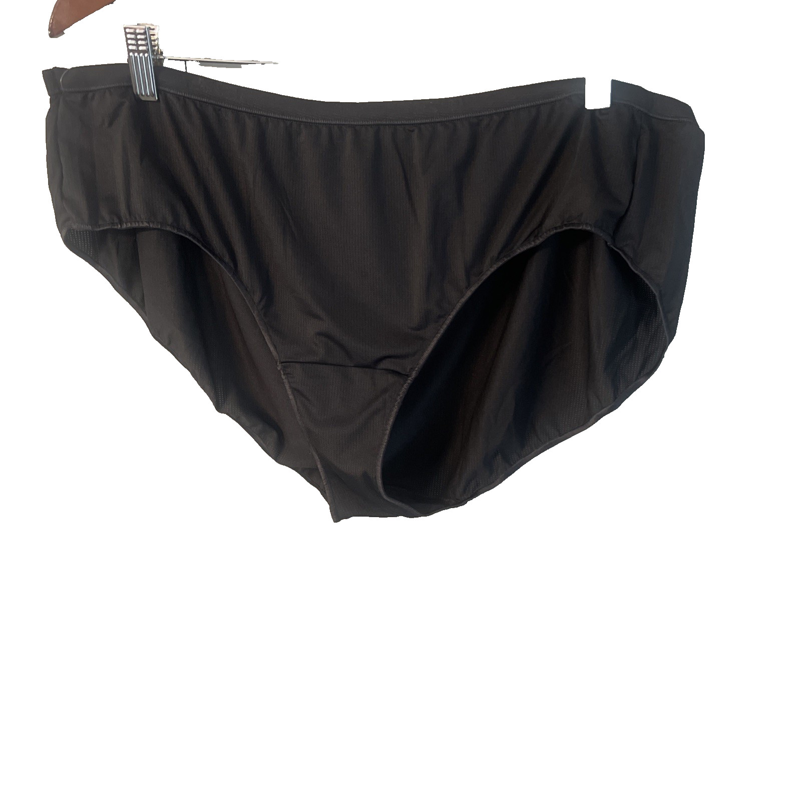 JMS Hanes Bikini Panty Sissy Mesh Underwear Black Plus 6X Size 13