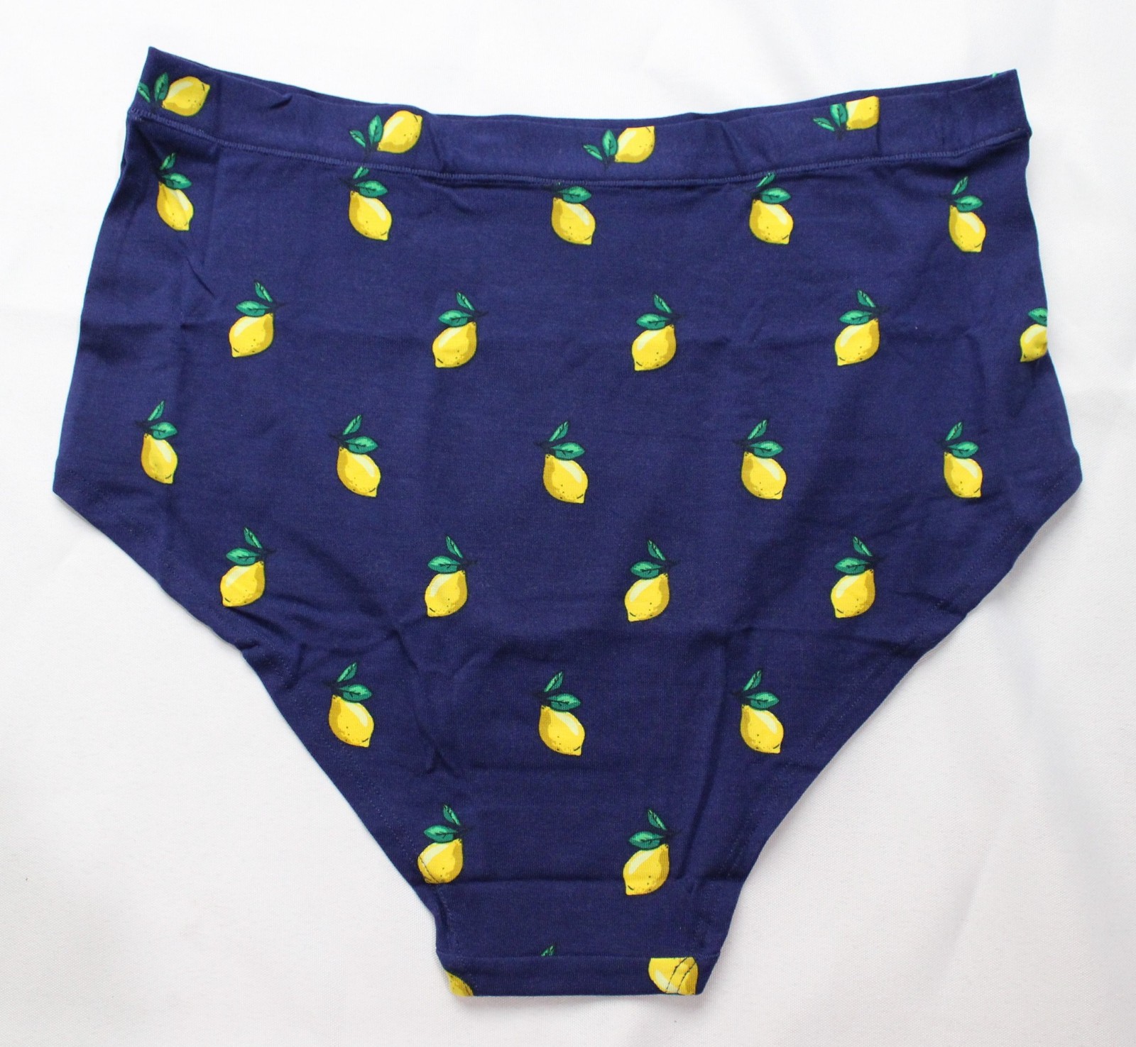 Meundies Woman’s Feelfree High Waisted Cheeky Underwear BM7 Lemons Size: 2XL NWT