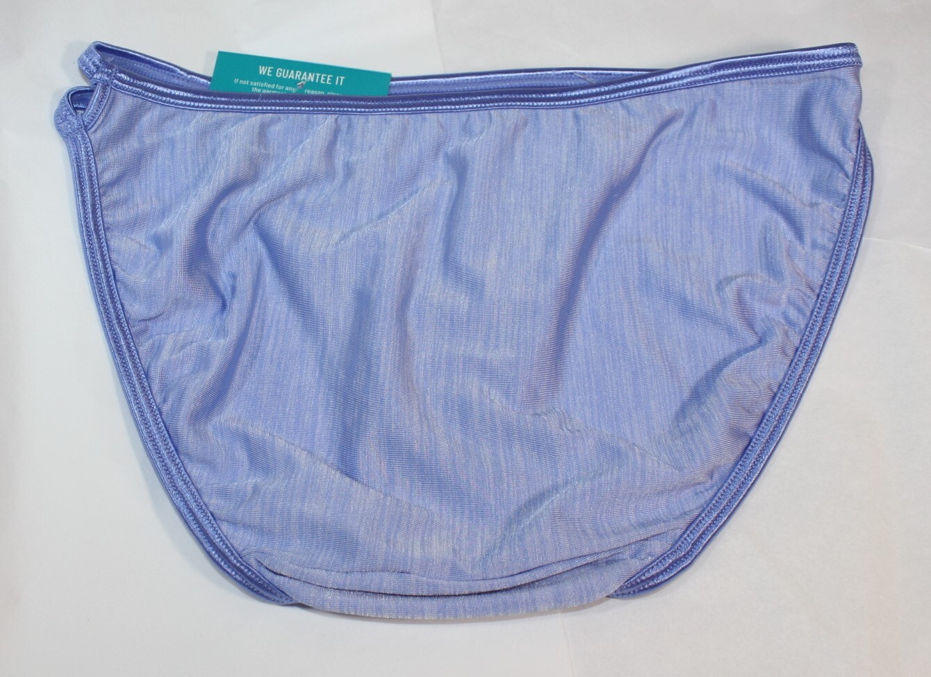 NWT set/3 VANITY FAIR ILLUMINATION STRING BIKINI 18108 COZY CHECK MOCKINGBIRD TE
