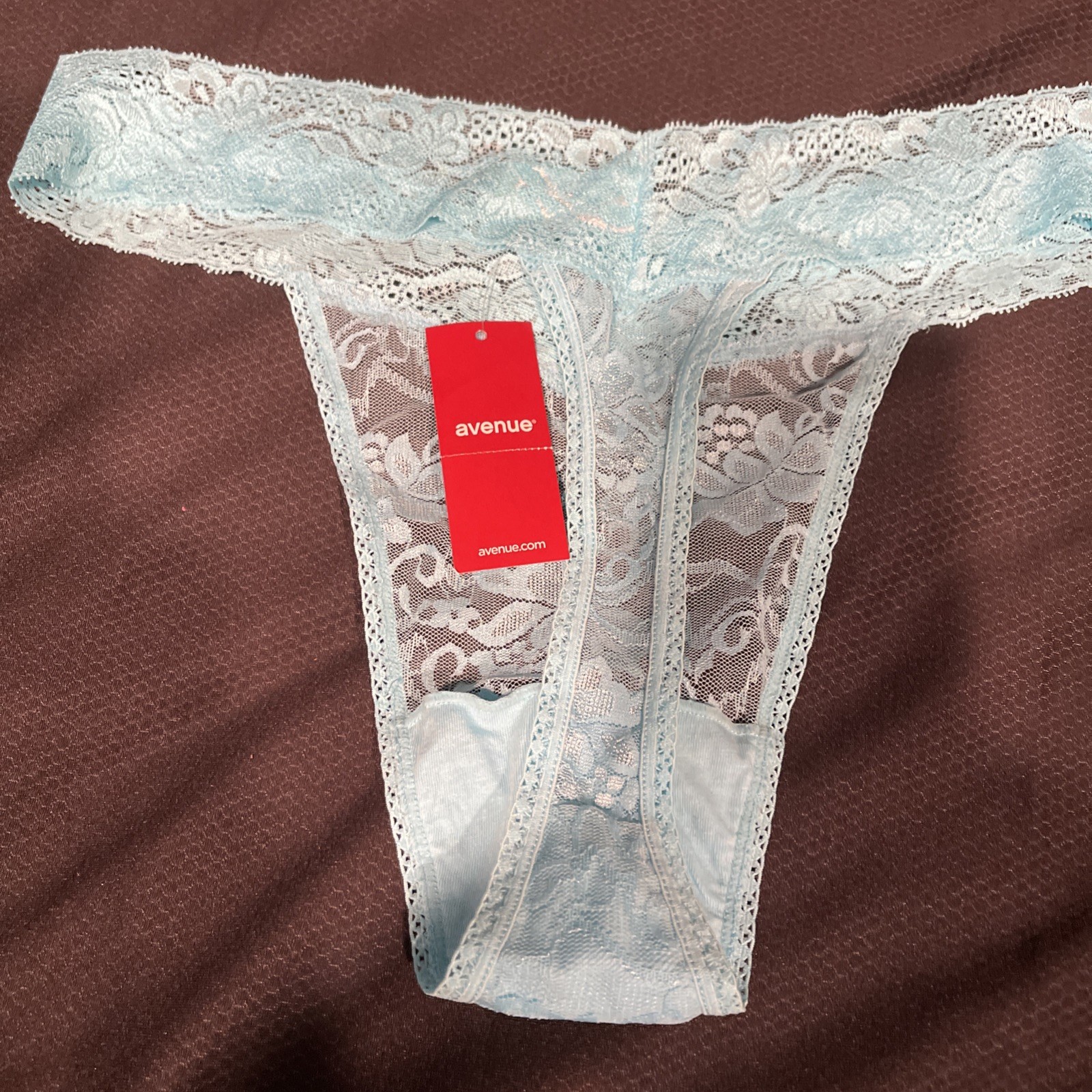 3 Pairs Avenue Body Women’s Plus Size 18/20 Thong 2 Lace 1 Cotton New With Tags