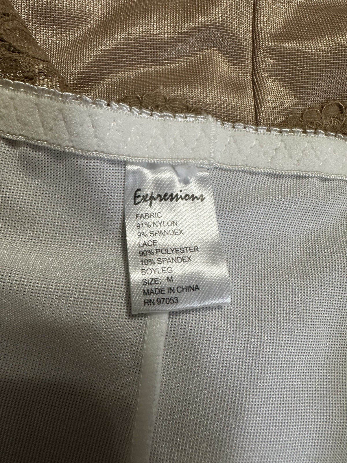 SEXY!! (2) Expressions Boyleg Panties Size M BEAUTIFUL!!