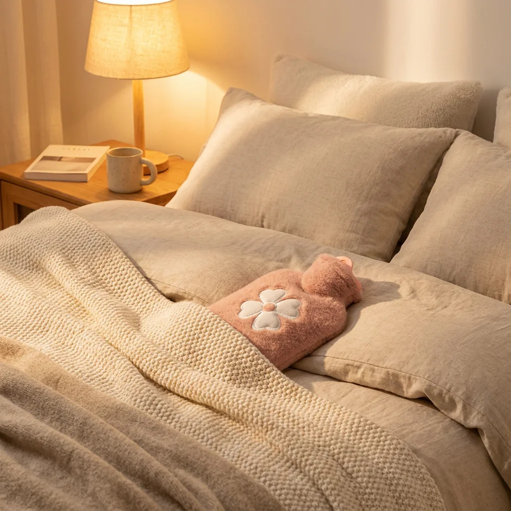 Leakproof & Burst Resistant Hot Water Bottle, Long Lasting. 20X15Cm, High-Densit