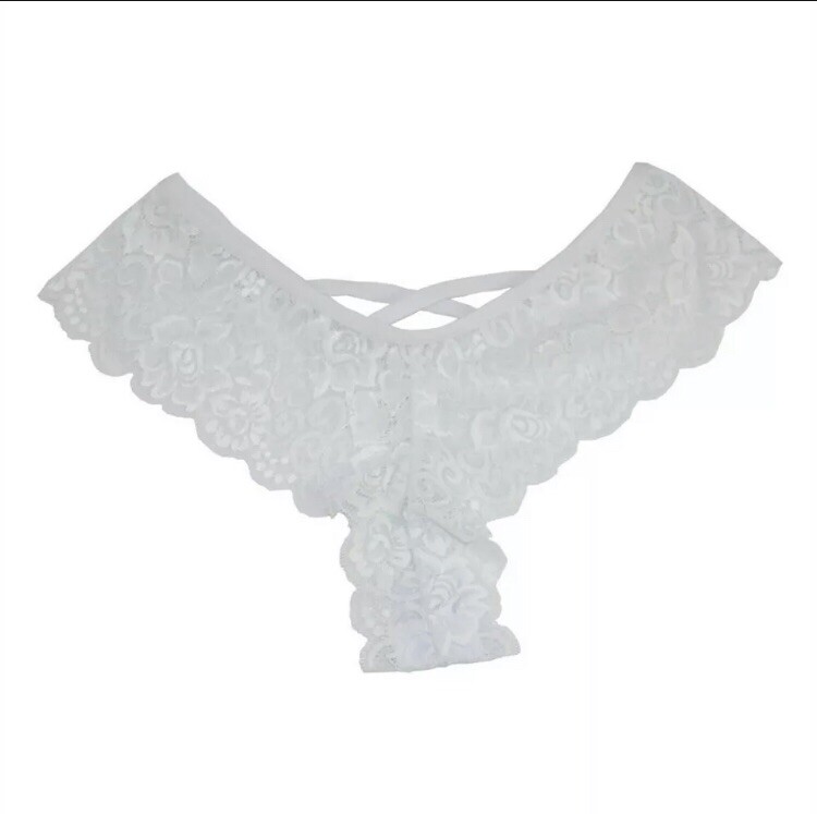 Women’s Sexy Lace Underwear Panties Brief Bikini Knickers Thongs G-string 4 Pack