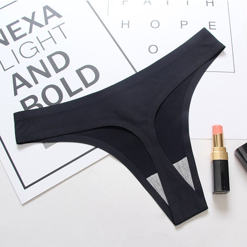 Women Sexy Lace Briefs Crotchles G-string Thongs Lingerie Underwear Panties