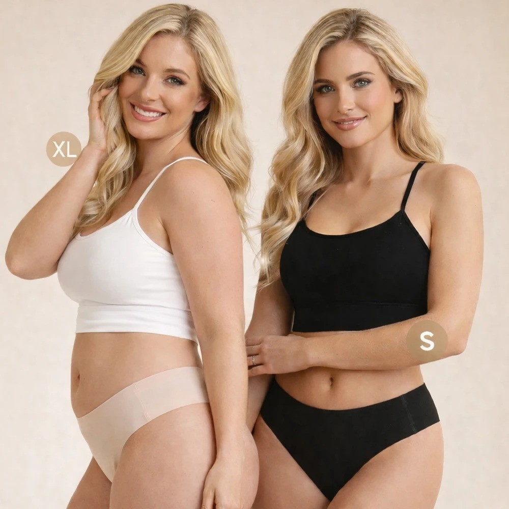 Anti-Camelet Panties, 1/3 Piece Gym Training Underwear